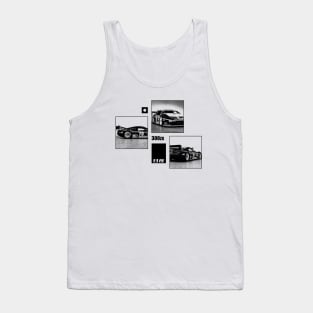 NISSAN 300ZX IMSA GTO Black 'N White Archive Tank Top